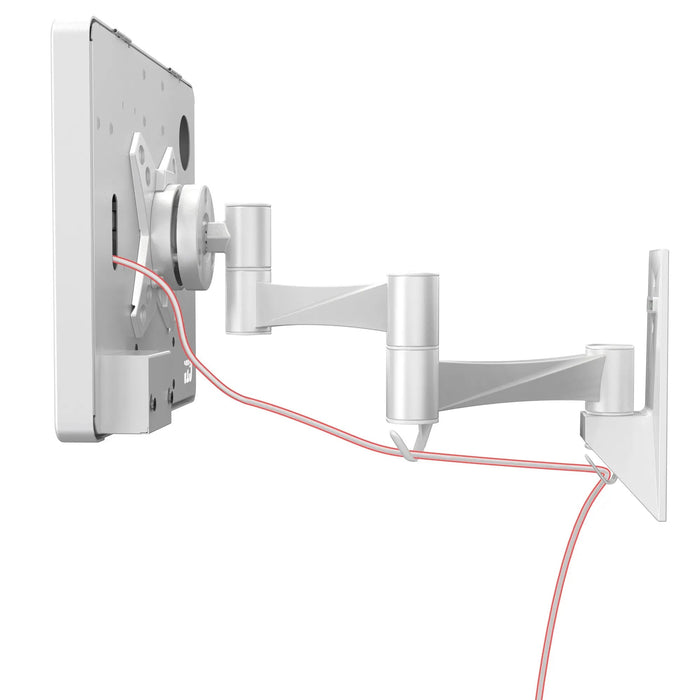 Wall Mount with Security Enclosure and Integrated Honeywell 2D Scanner (Black) CTA DIGITAL