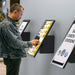 Wall Mount with Storage Area for Elo and Other Displays CTA DIGITAL