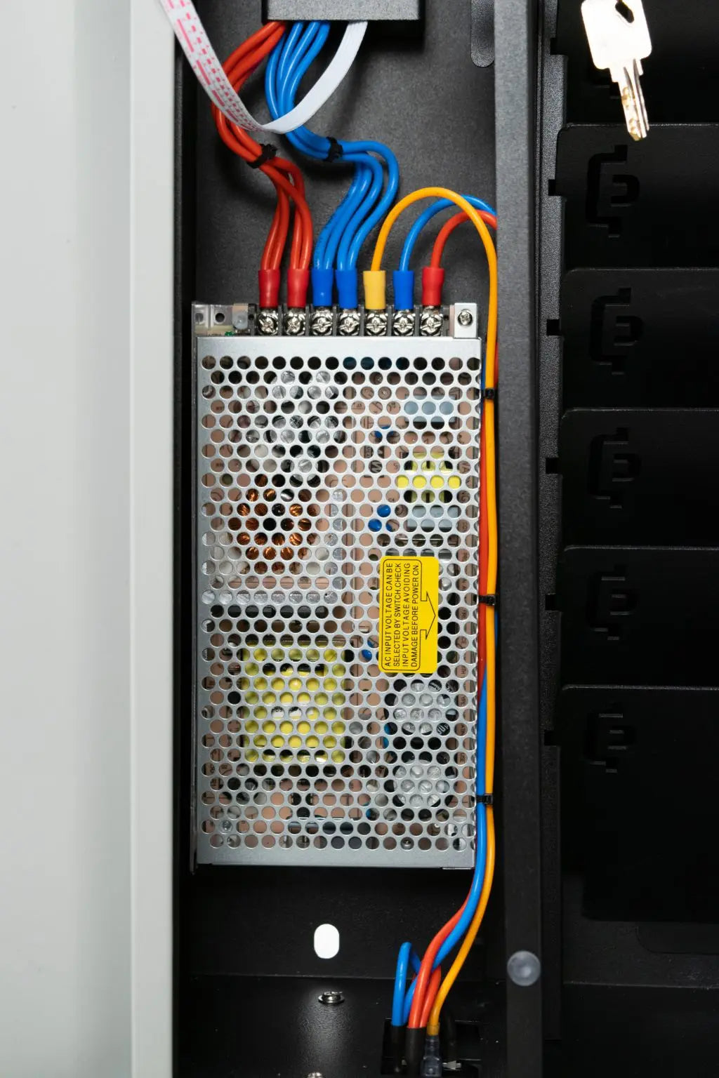 Wall-Mounted Charge Station Security Cabinet