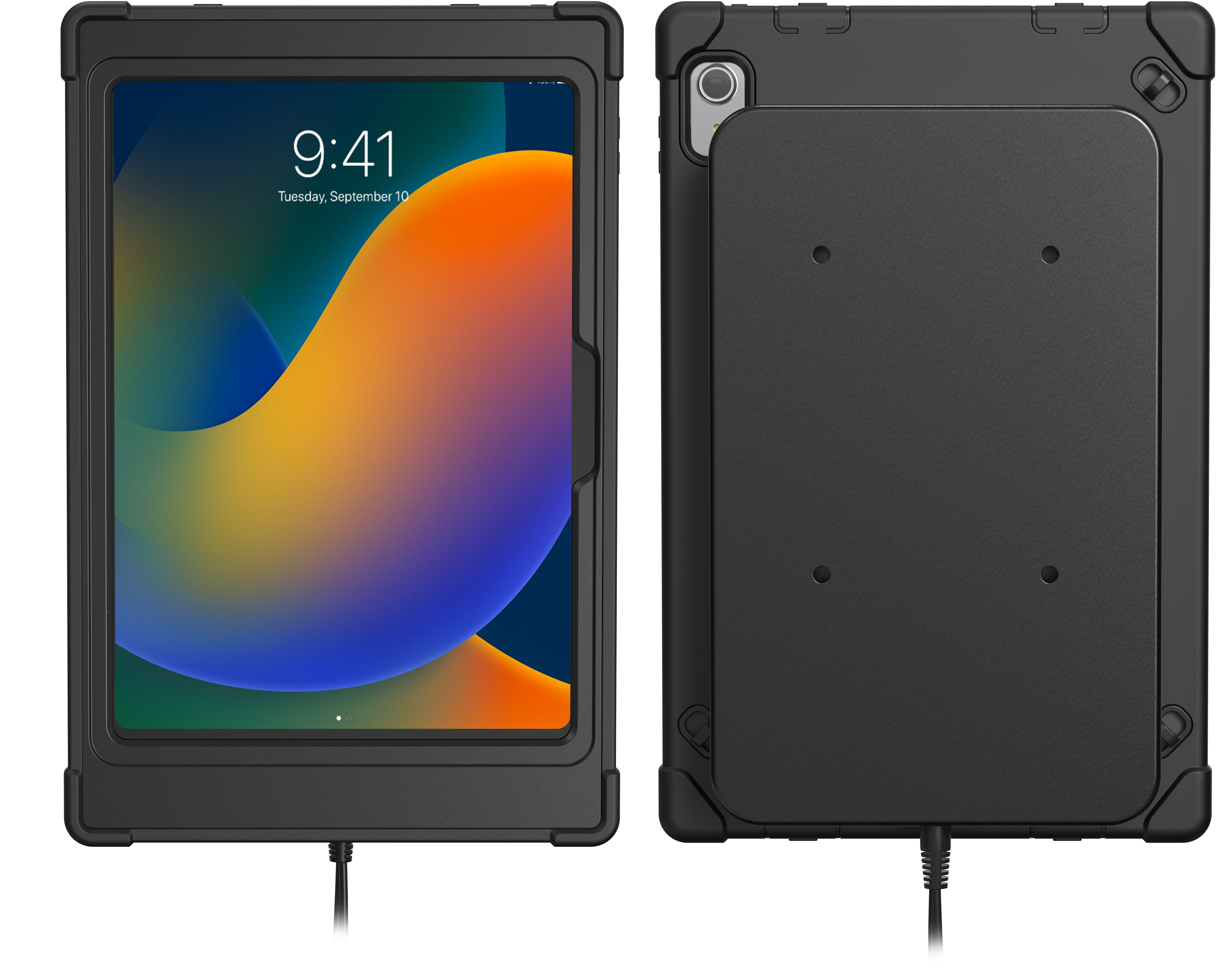 Wireless Charging Case and Docking Station Wall Mount for iPad 10th Gen