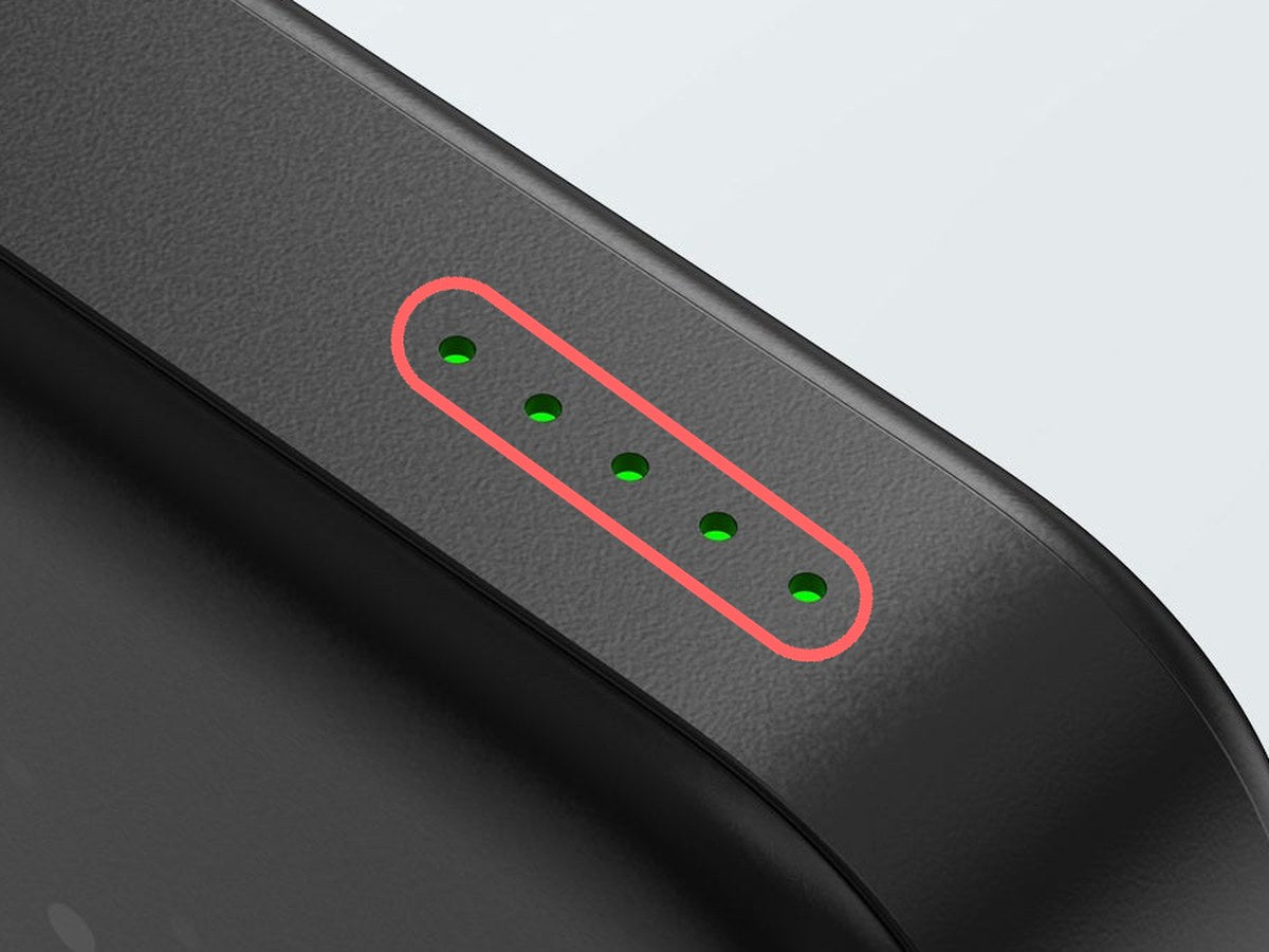 Charge level indicators