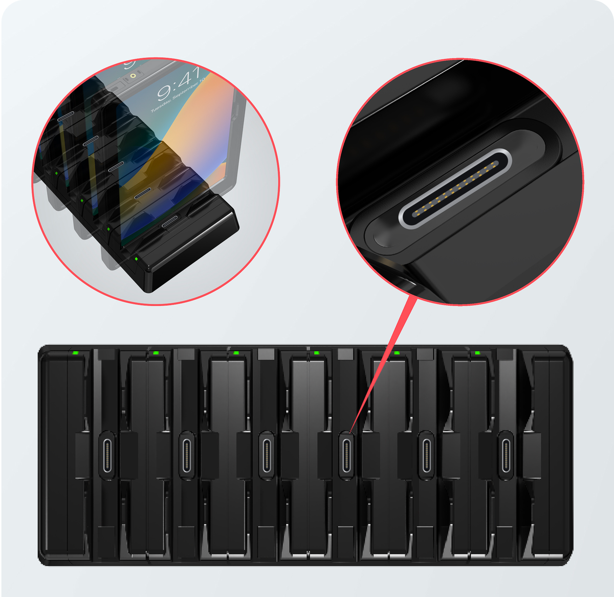 VersaGuard 6 Unit Charging Dock