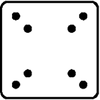 Compatible with 75x75mm