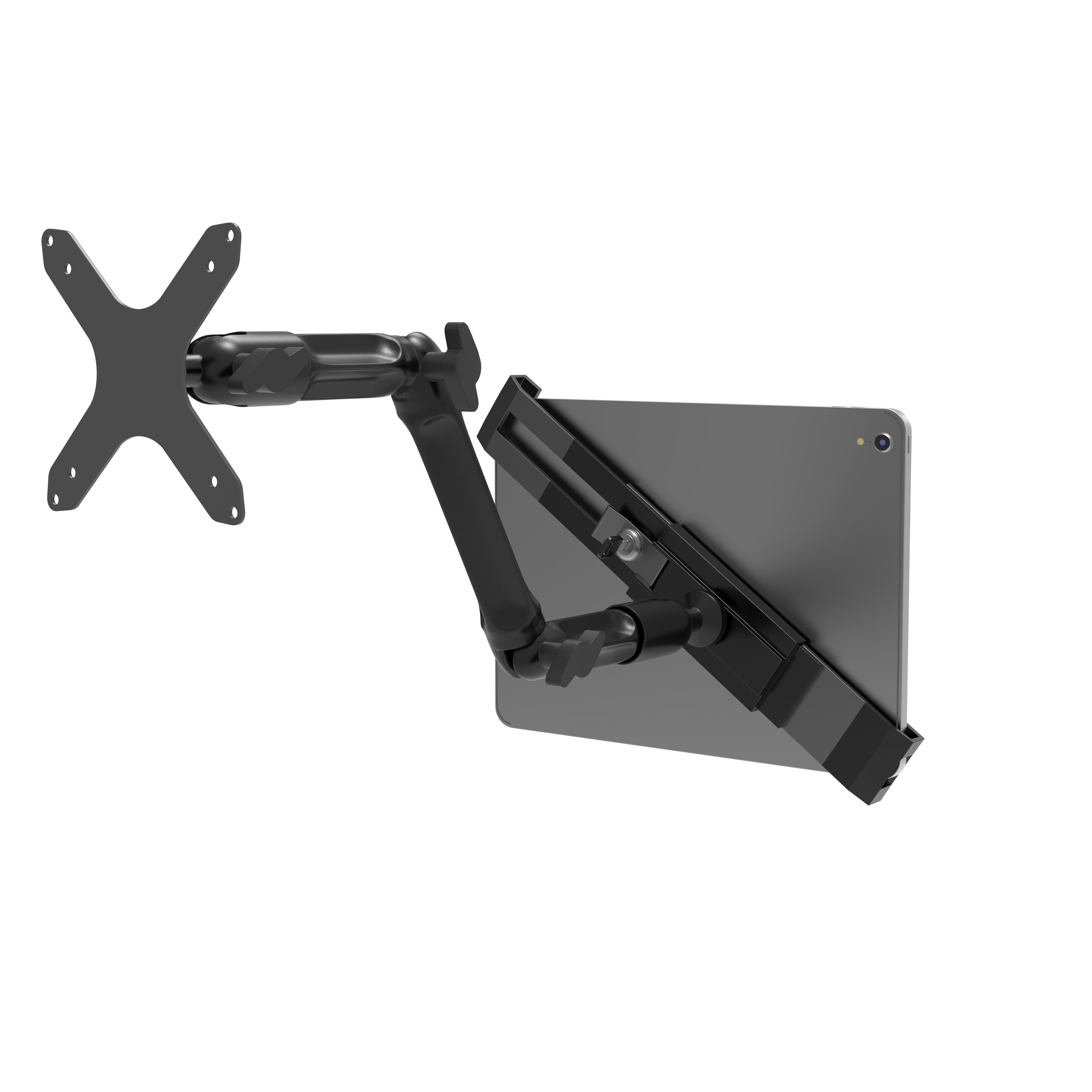 Custom Flex Security Wall Mount for 7"-14" Tablets, including 11" iPad Air M2/ Pro M4 (2024), 13" iPad Air M2/ Pro M4 (2024), iPad 10.2" (7th-9th Gen.) & more