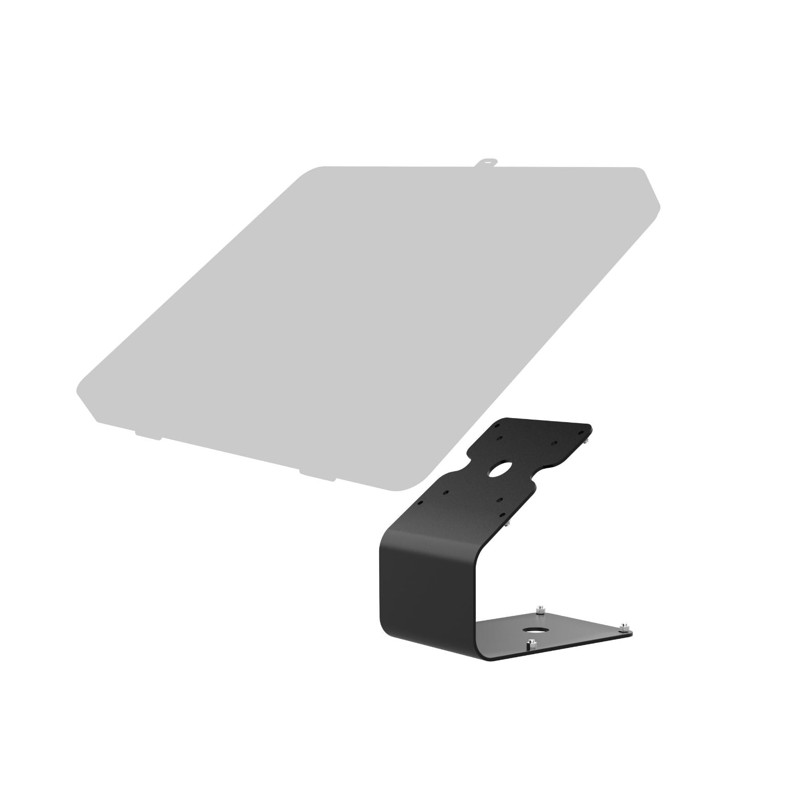 VESA Compatible Curved Stand & Wall Mount for CTA's Paragon Tablet Enclosures & other Device Cases