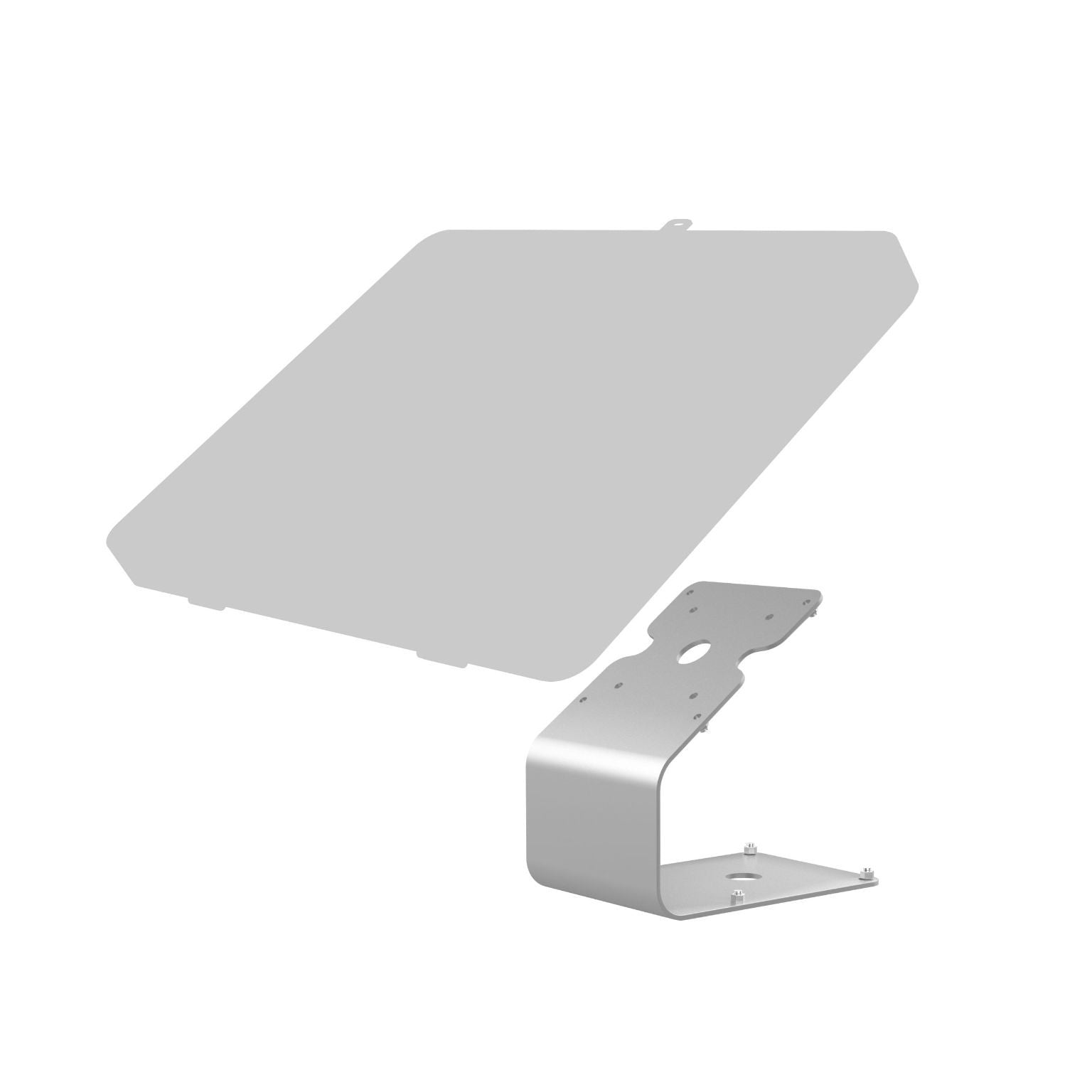 VESA Compatible Curved Stand & Wall Mount for CTA's Paragon Tablet Enclosures & other Device Cases