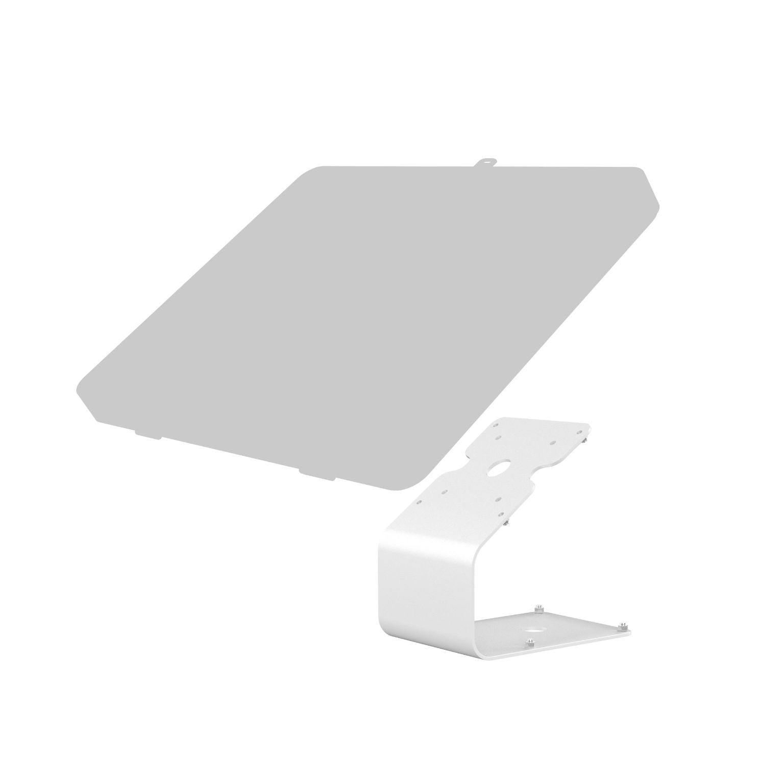 VESA Compatible Curved Stand & Wall Mount for CTA's Paragon Tablet Enclosures & other Device Cases