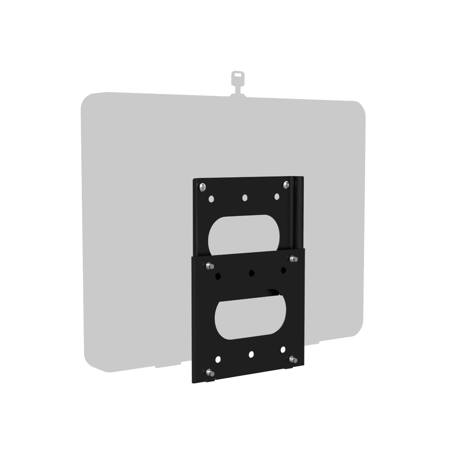Quick-Detach Security VESA Plate Slide for Museums, Galleries, Trade Shows & more
