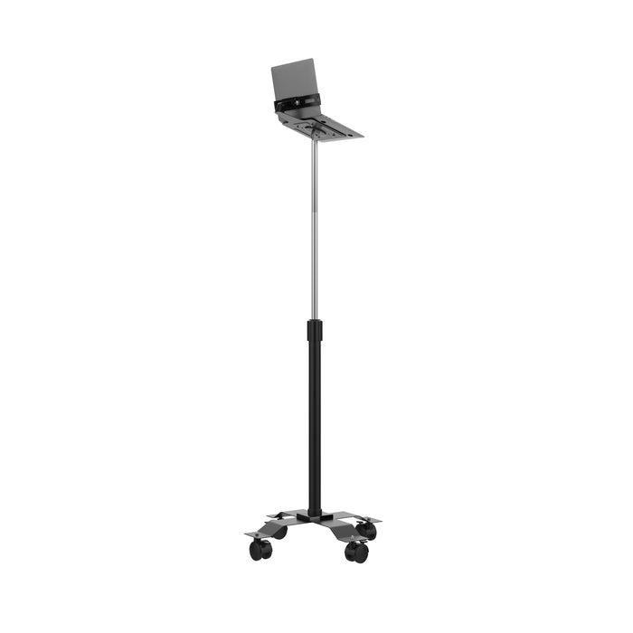 Rolling Floor Stand with Security Laptop Holder