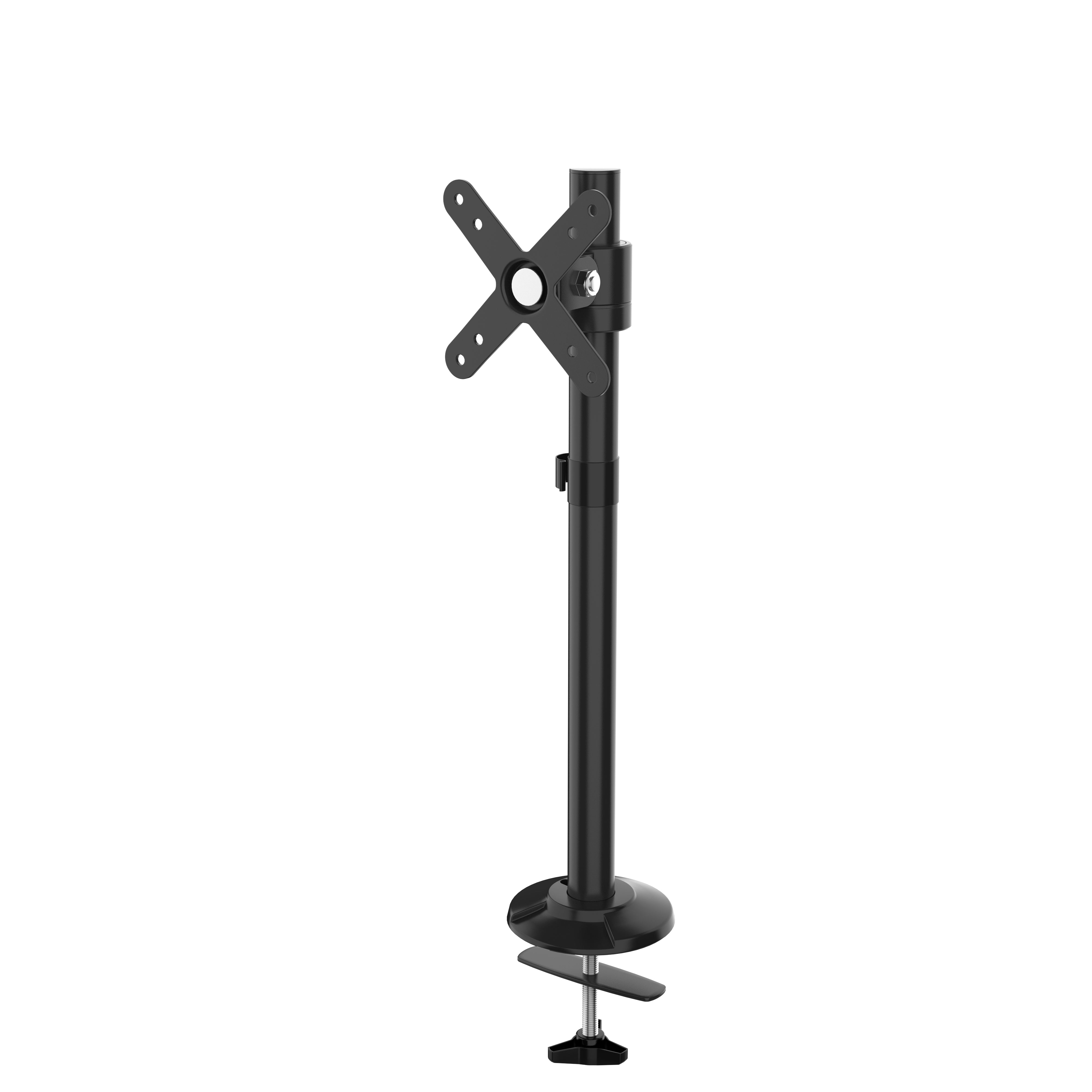 Articulating Monitor Arm with Clamp and Grommet