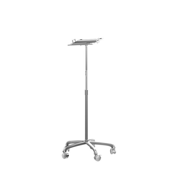 Heavy-Duty Rolling Floor Stand with Laptop Mount