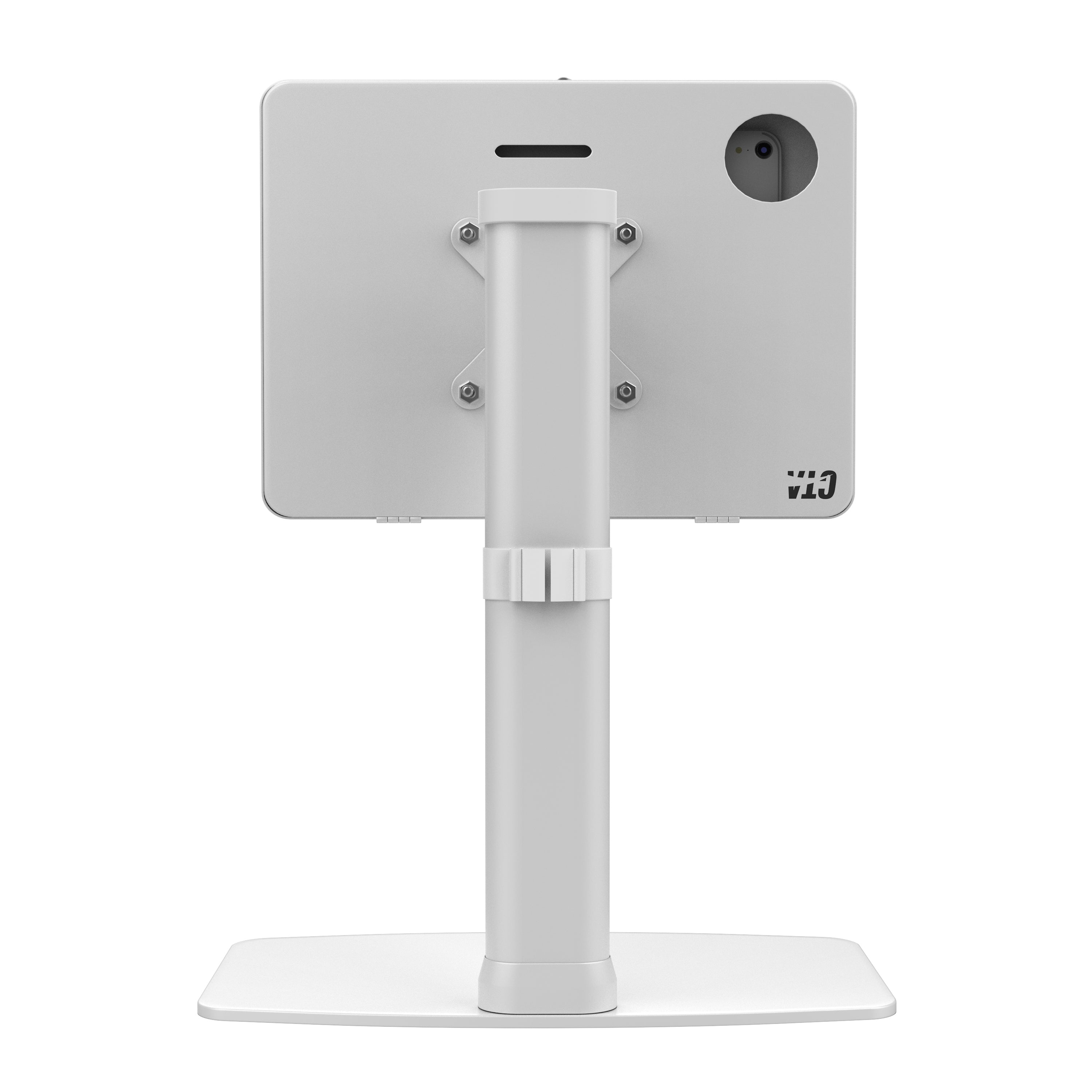 Adjustable VESA Compatible Desk Mount w/ Security Enclosure for iPad Air 11 inch - M2 (2024), iPad Pro 11 inch - M4 (2024) and more