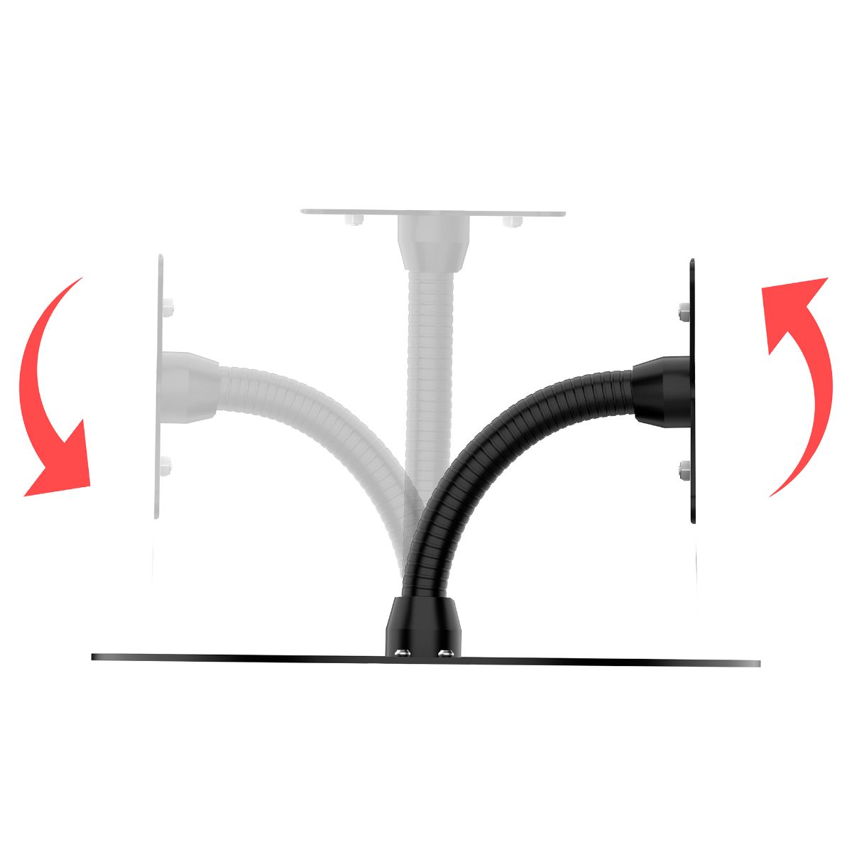 Add-On Tray for PARAF1 with Gooseneck and VESA Plate