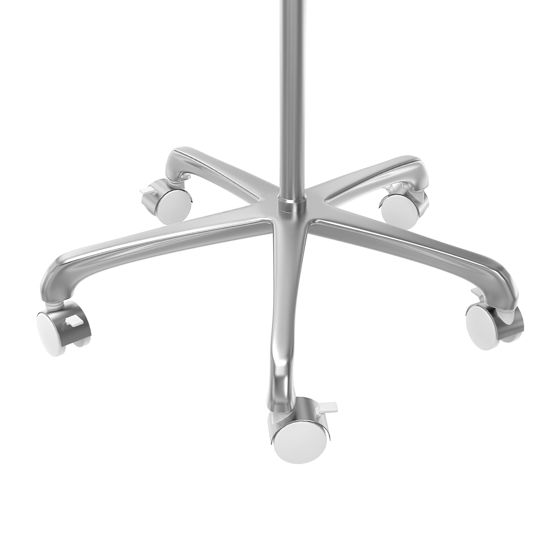 Height-Adjustable Floor Stand with Laptop Holder