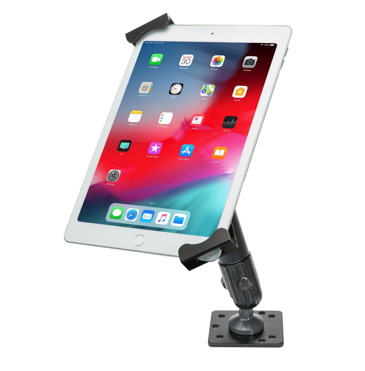 Security Vehicle Dashboard Mount for 7-14 Inch Tablets, including iPad 10.2-inch (7th/ 8th/ 9th Generation)