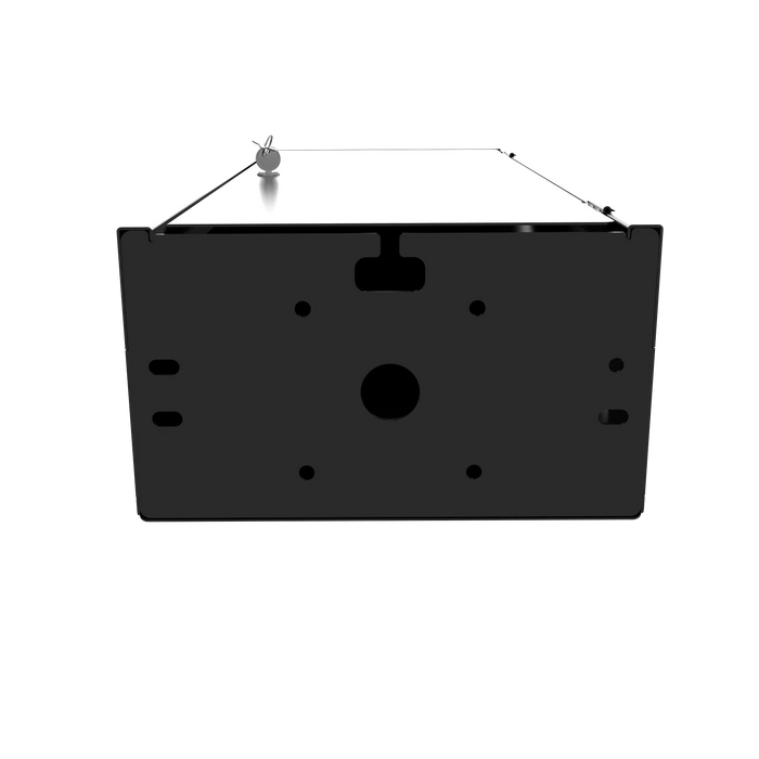 Dual Security Enclosure Desk Mount w/ Storage Compartment CTA DIGITAL