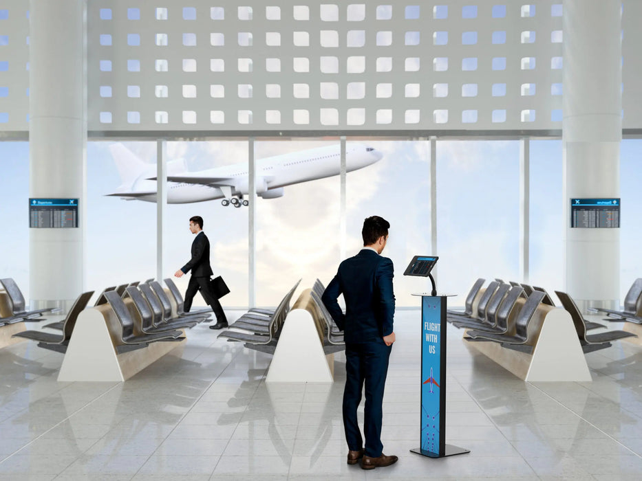 Floor Stand Workstation with Inductive Charging Case CTA DIGITAL