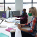 Height Adjustable Folding  Desk Mount for Laptops CTA DIGITAL