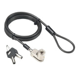 Lock Security Kit Pro-Grip Cable Key-Lock with Charge Cable Security Ring
