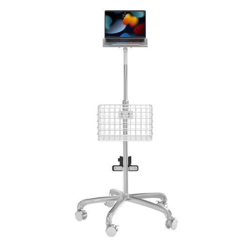 Medical Rolling Cart with Articulating Arm & Storage for Laptops CTA DIGITAL