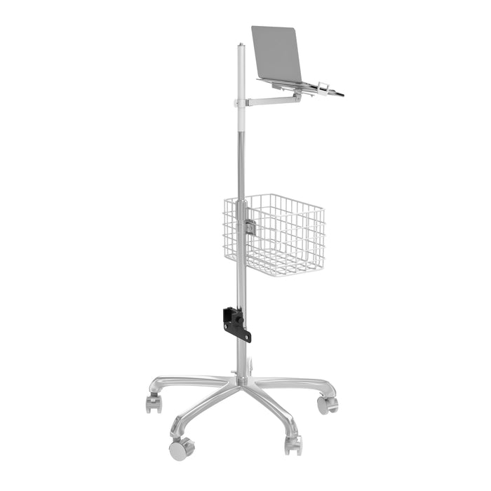 Medical Rolling Cart with Articulating Arm & Storage for Laptops CTA DIGITAL