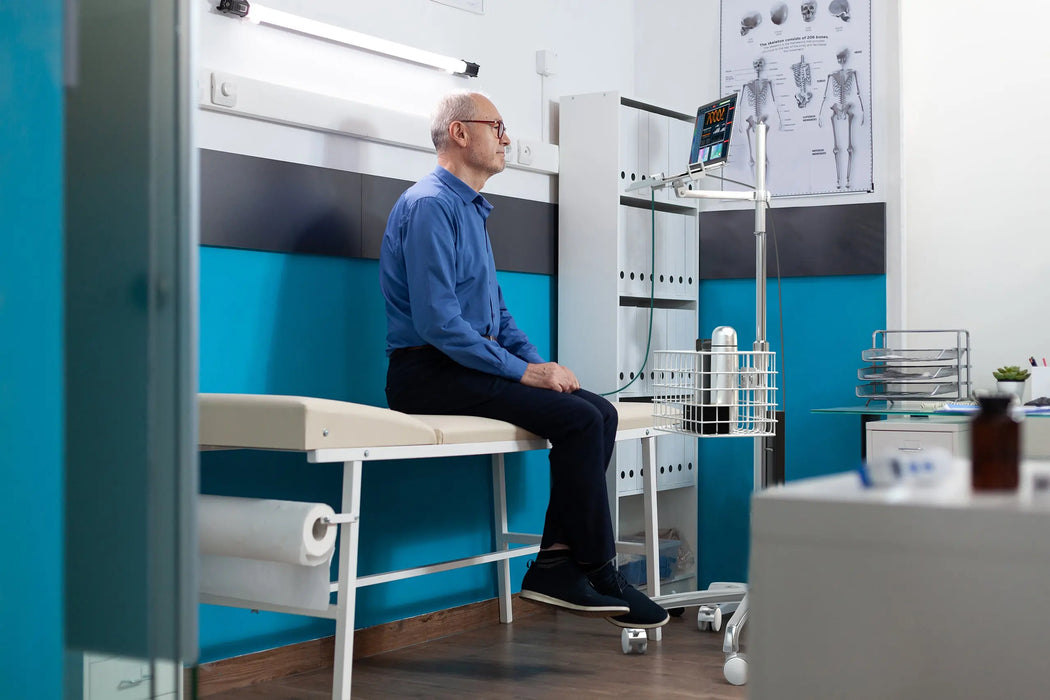 Medical Rolling Cart with Articulating Arm & Storage for Laptops CTA DIGITAL