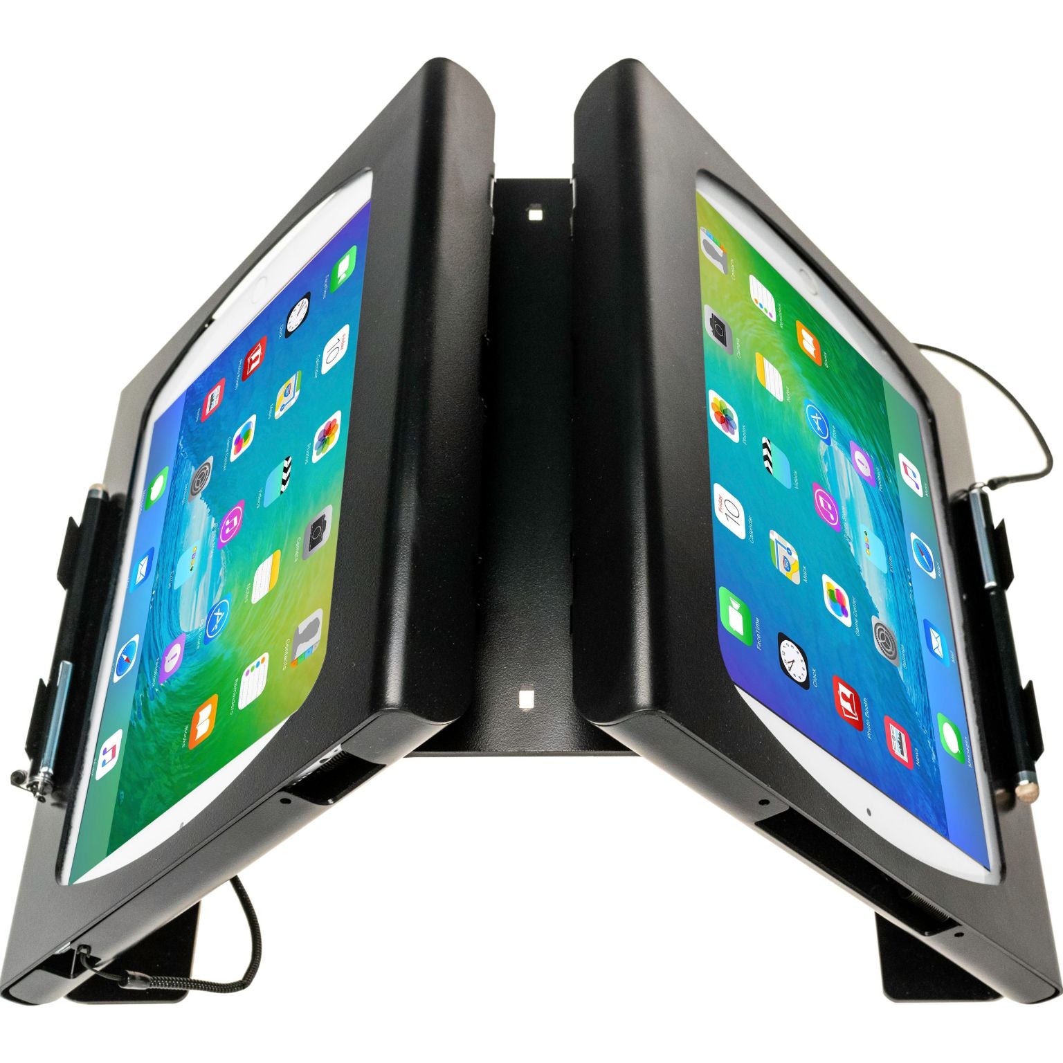 Lockpoint: Dual Tablet Kiosk Station for iPad 10.2-inch (7th/ 8th/ 9th Gen.), iPad Pro 9.7, iPad Pro 10.5 & More