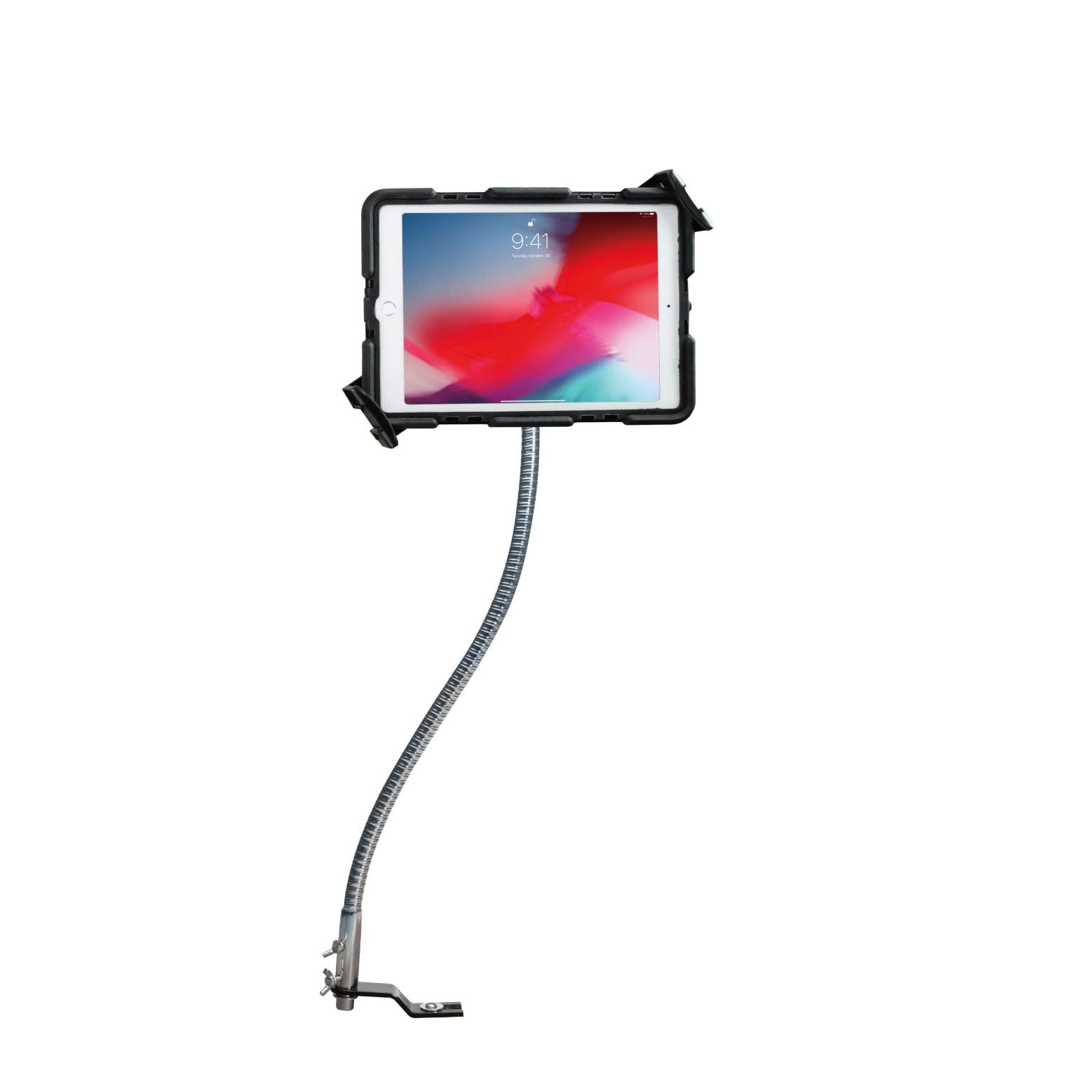 Quick-Release Security Gooseneck Car Mount for 7 - 14 inch Tablets