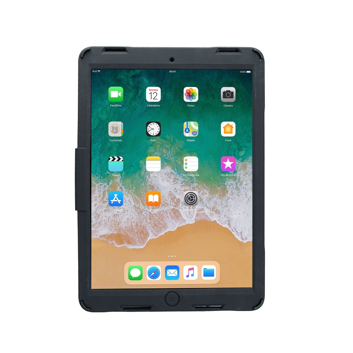 Security Case with Kickstand and Anti-Theft Cable for iPad Air 3 (2019) and iPad Pro 10.5