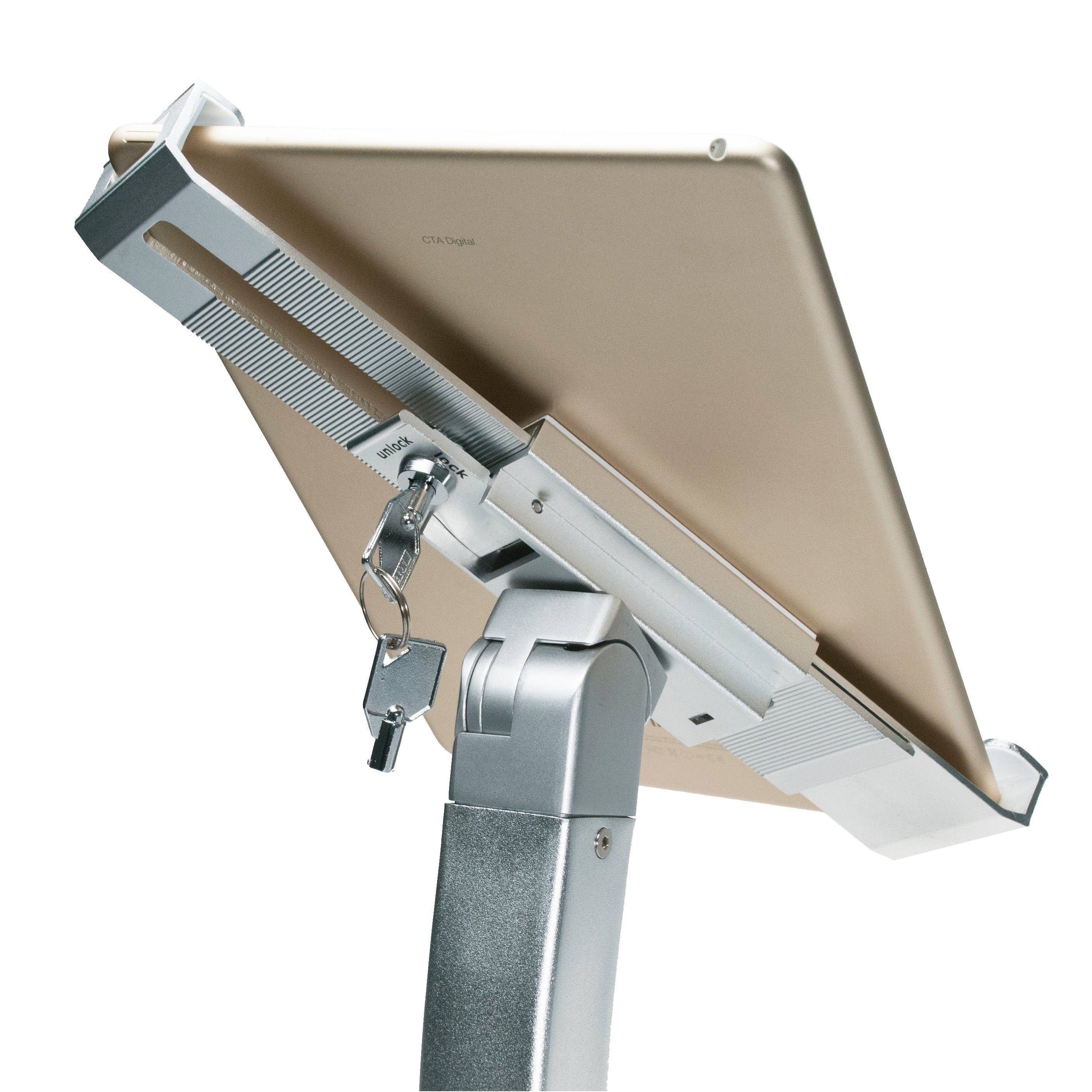 Security Tabletop and Wall Mount for 7-13 Inch Tablets, including iPad 10.2-inch (7th/ 8th/ 9th Gen.)