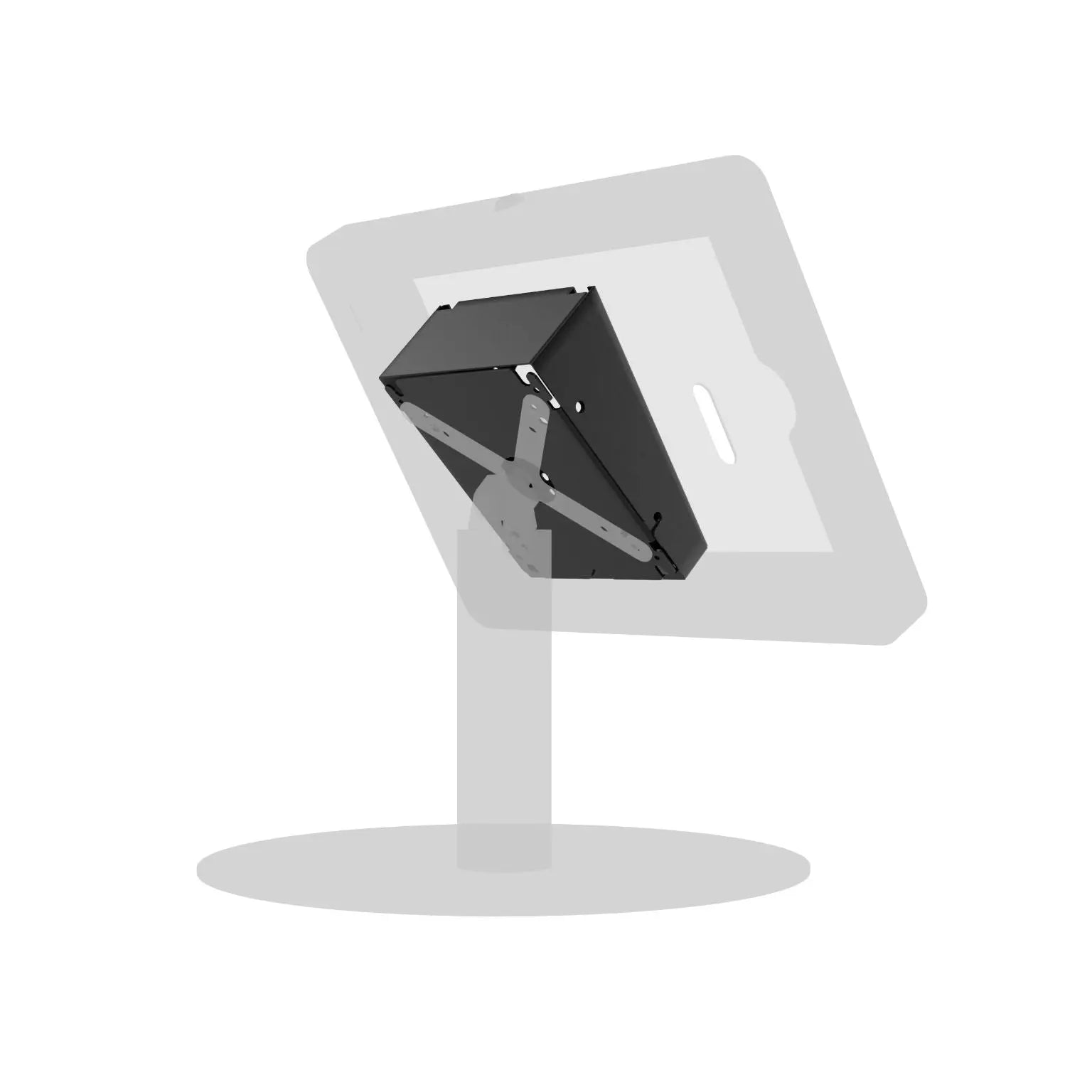 Premium Double VESA Wedge and Outlet / PoE Cover CTA DIGITAL