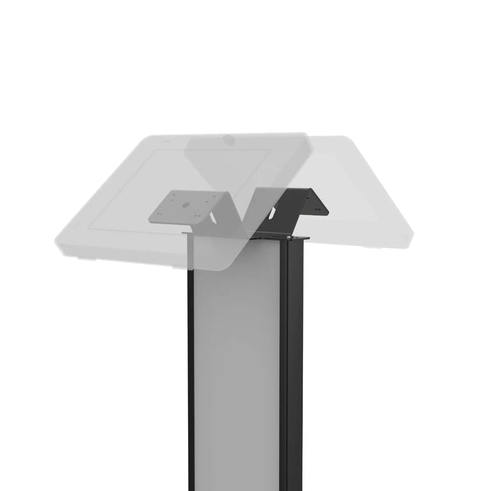 Premium Floor Stand Kiosk w/ Graphic Slots and Dual VESA Plates CTA DIGITAL