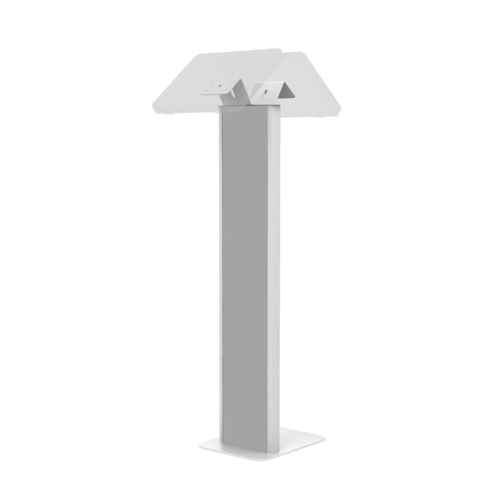 Premium Floor Stand Kiosk w/ Graphic Slots and Dual VESA Plates CTA DIGITAL