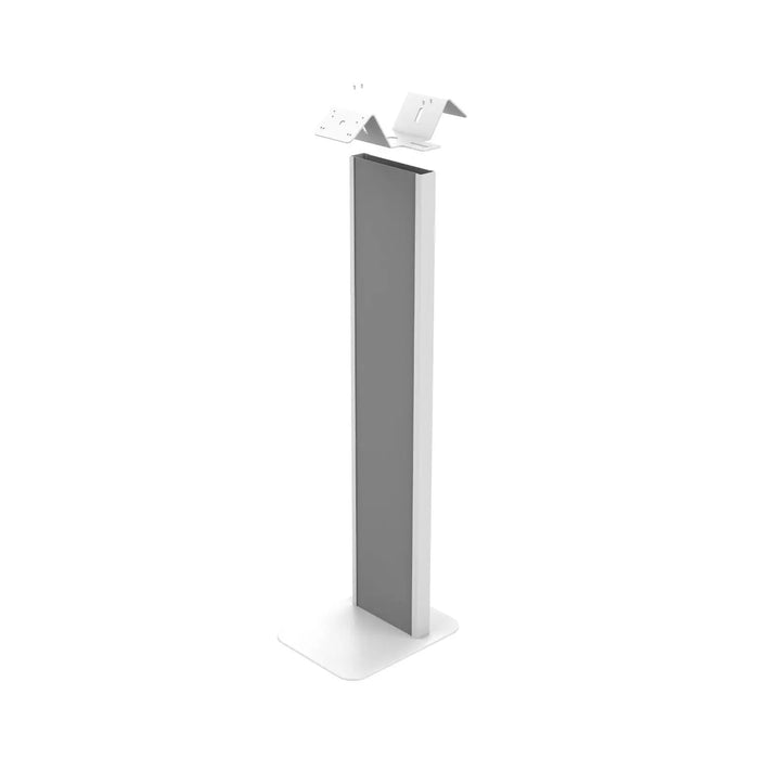 Premium Floor Stand Kiosk w/ Graphic Slots and Dual VESA Plates CTA DIGITAL