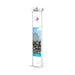 Premium Floor Stand Kiosk w/ Graphic Slots and Dual VESA Plates CTA DIGITAL