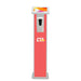 Premium Locking Floor Stand Kiosk w/ Graphic Card Slot & Automatic Soap Dispenser CTA DIGITAL