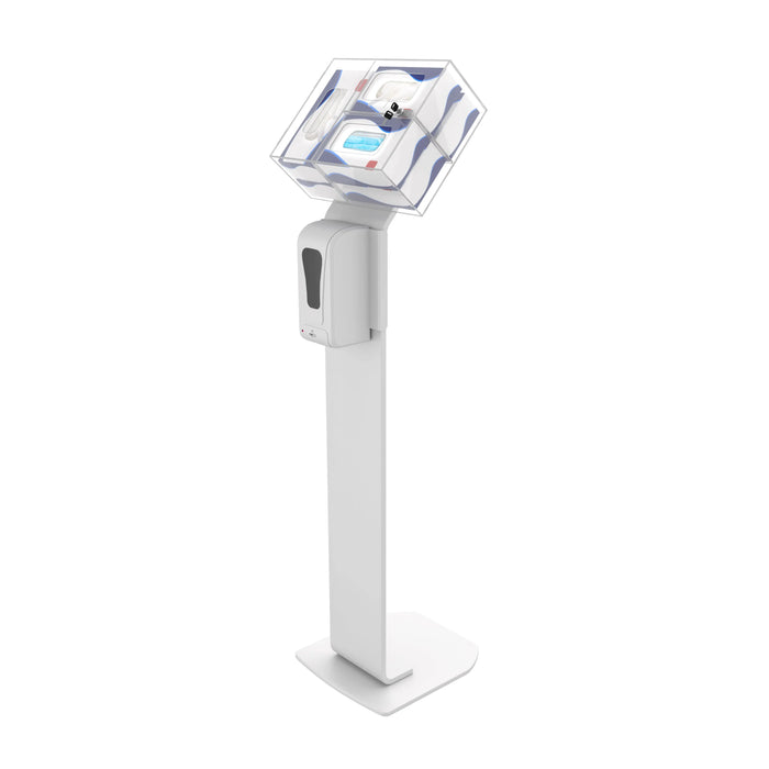 Premium Locking Sanitizing Station Stand CTA DIGITAL