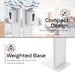 Premium Locking Sanitizing Station Stand with Graphic Card Slot CTA DIGITAL