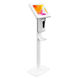 Premium Thin Profile Floor stand w/ Security Enclosure & Automatic Soap Dispenser