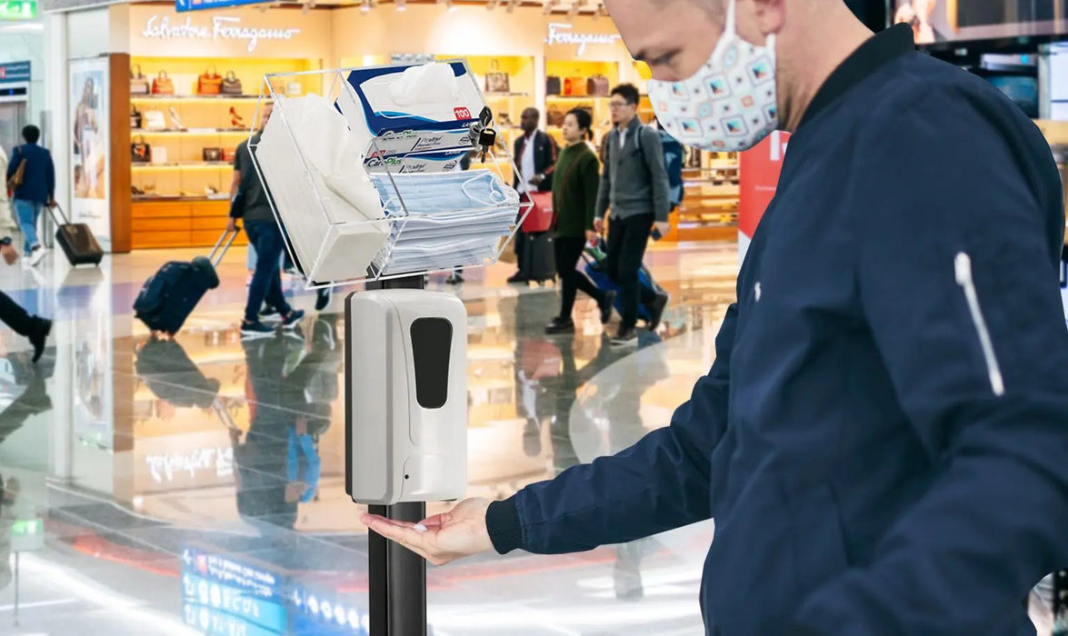 Premium Thin Profile Sanitizing Station CTA DIGITAL