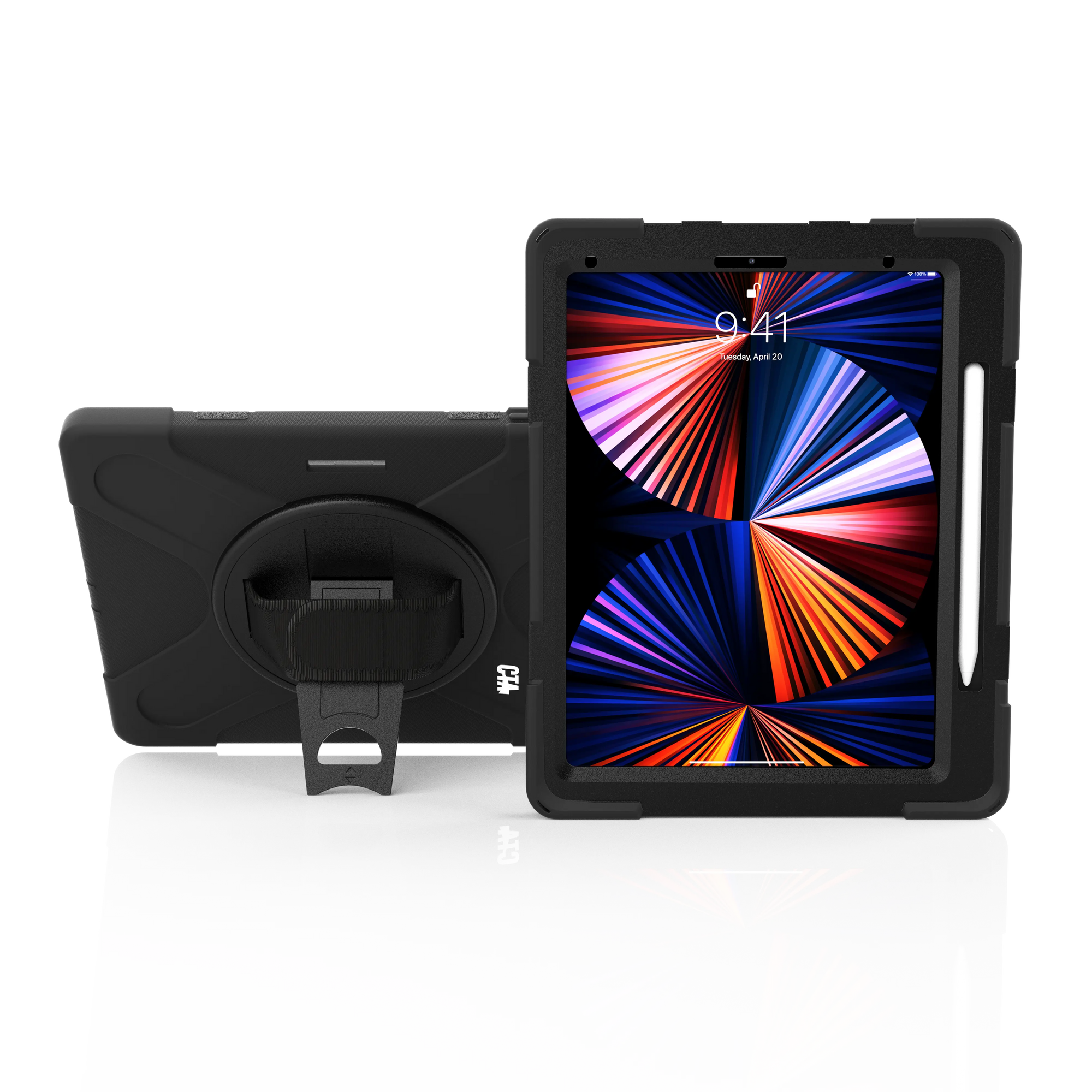 Protective Case with Built-in Kick Stand and Hand Strap CTA DIGITAL