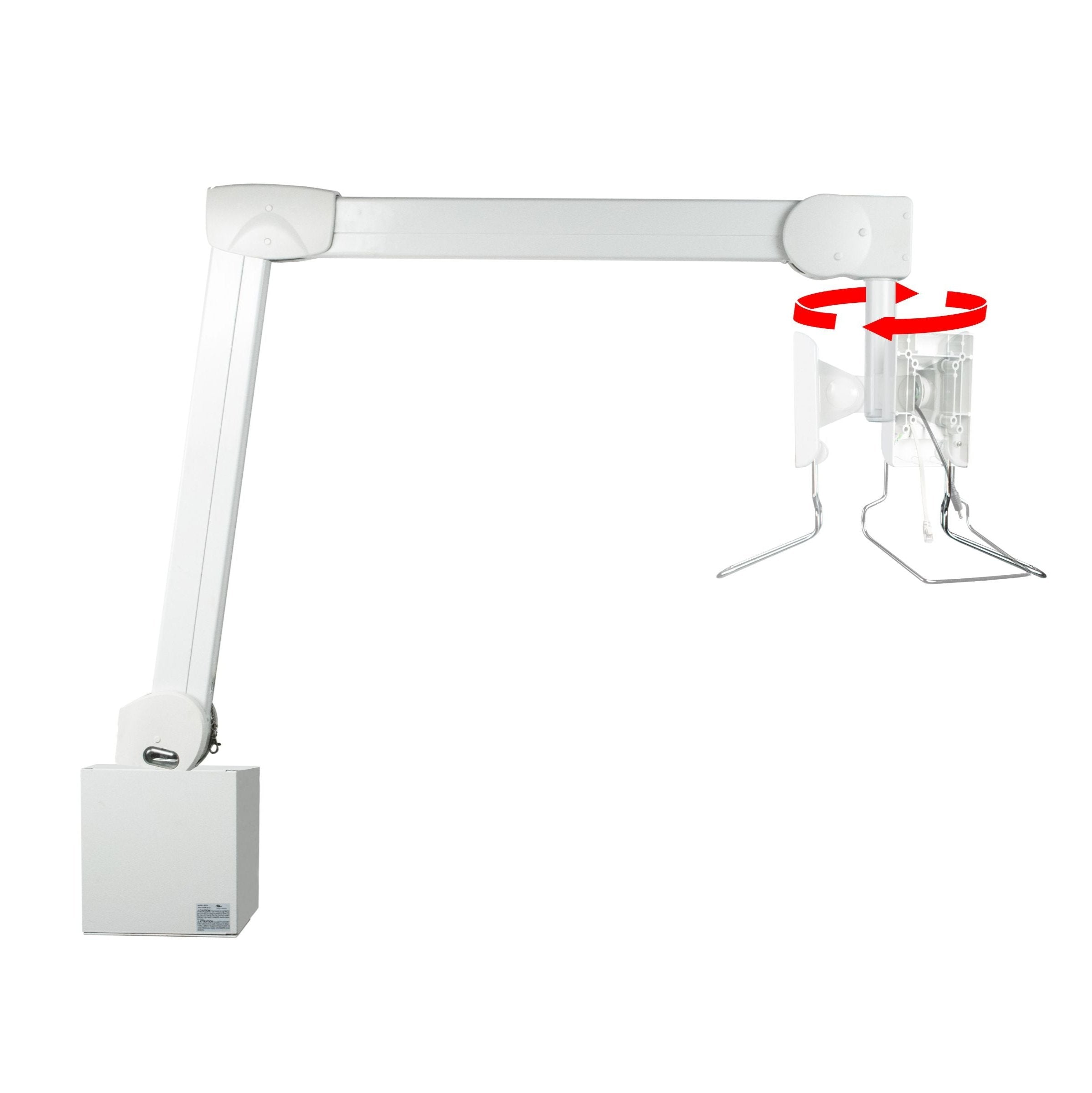 Heavy-Duty Adjustable VESA Arm Mount with Antiseptic Powder Coating