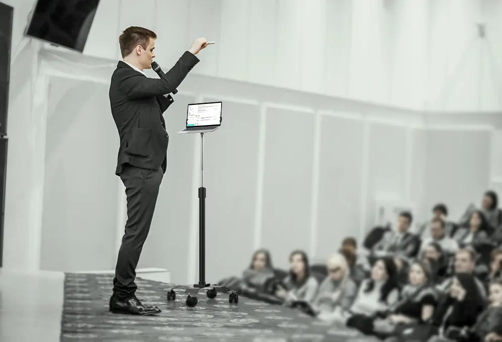 Rolling Floor Stand with Security Holder CTA DIGITAL