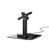 VESA Compatible Desk Mount with USB Ports and Cable Routing