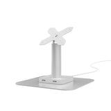 VESA Compatible Desk Mount with USB Ports and Cable Routing