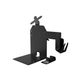 VESA Dual Plate POS Station with Printer Stand, Magnetic Scanner Holder, Card Reader Holder