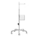 Medical Rolling Cart with VESA Articulating Arm, Basket, and Power Strip Holder CTA DIGITAL