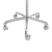 Medical Rolling Cart with VESA Articulating Arm, Basket, and Power Strip Holder CTA DIGITAL