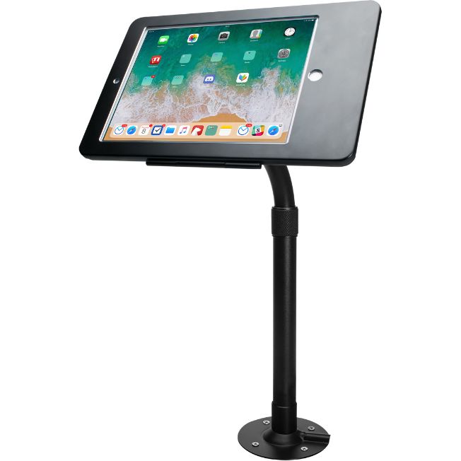 Height-Adjustable Tabletop Security Elbow Mount for iPad Pro 9.7, iPad (Gen. 5-6), iPad Air (Gen. 1-2)